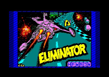 Eliminator (UK) (K7) (1988) (Trainer) screen shot title